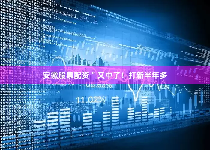 安徽股票配资＂又中了！打新半年多