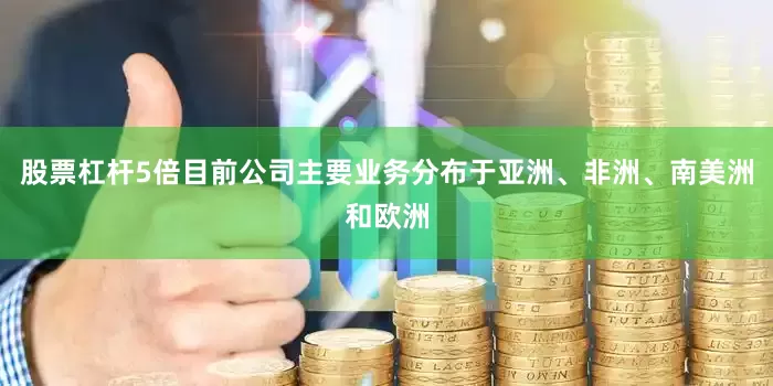 股票杠杆5倍目前公司主要业务分布于亚洲、非洲、南美洲和欧洲